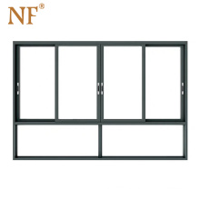 NF Aluminum Double Glazed Sliding Balcony Windows